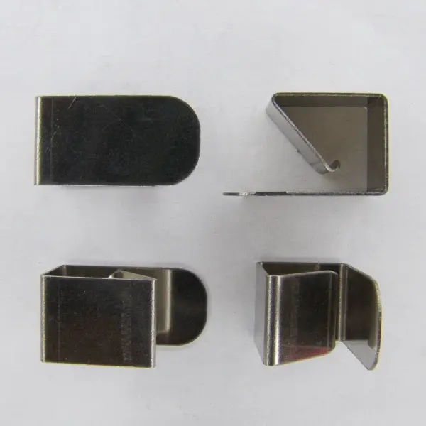 Druckbettklammern (Bed Clips) für Glasplatten - 4er/6er Set 1 Bett Klammer für 3D Druck Dauerdruckplatten mit extrem niedriger Höhe