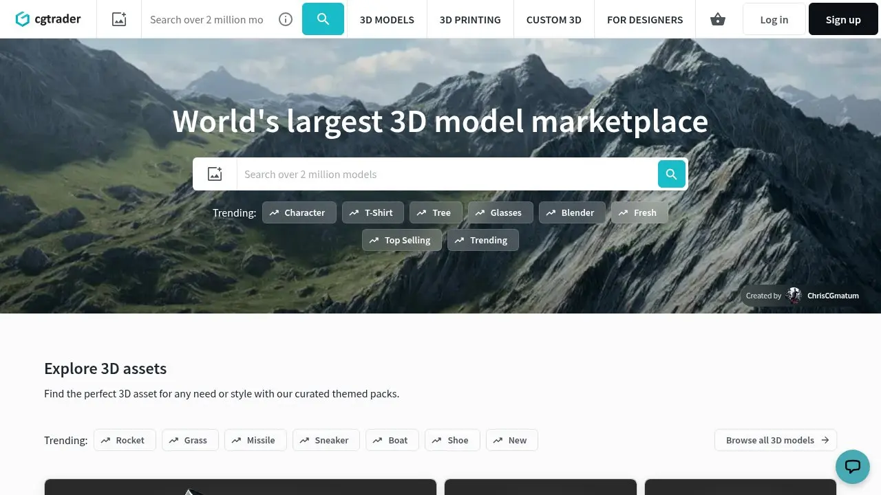 CGTrader Screenshot