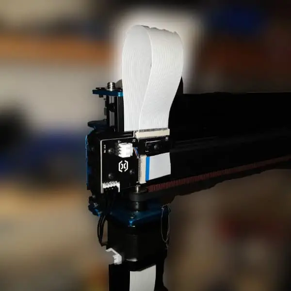 30 Pin Industrieflachbandkabel für den Sidewinder X1 an der Z Achse in der maximalen Z Position