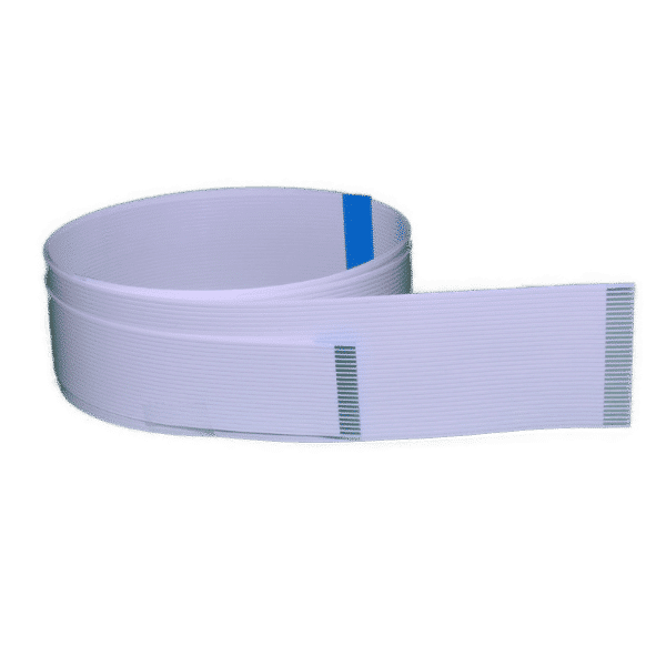 aufgerolltes Flachbandkabelset für den Sidewinder X1 von der Seite
