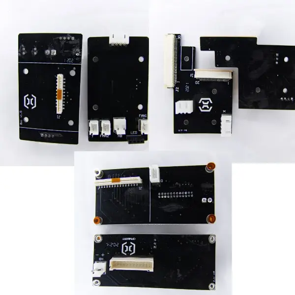 Alle Flachband Platinen vom Artillery Sidewinder X1 als Übersicht