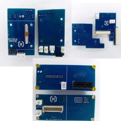 Alle Flachband Platinen vom Artillery Genius als Übersicht