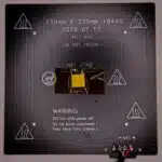 Heizbett Unterseite Artillery Hornet