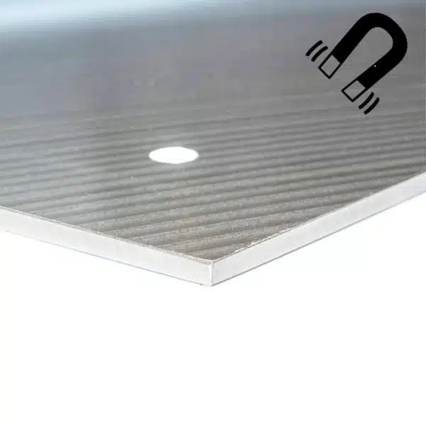 Feingefräste Alugußplatte Genius / Genius Pro / Hornet Magnetisch